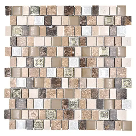Mozaïektegel glas Mix XNM DF2