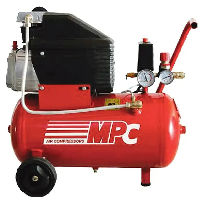 MPC Compresor ECO-225 - 8 bar, 1,5 kW, Capacidad de la caldera: 25 l - Vista de perfil derecho