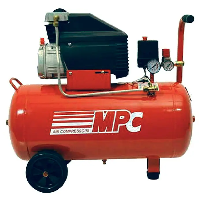 MPC Compresor CD-250 - 8 bar, 1,5 kW, Capacidad de la caldera: 50 l - Vista de perfil derecho