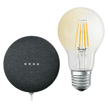 Google Nest  Starter-Set Ledvance Smart+ BT Leuchtmittel