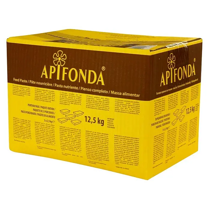 Bienenfutter Apifonda - 12,5 kg - Diagonale Ansicht