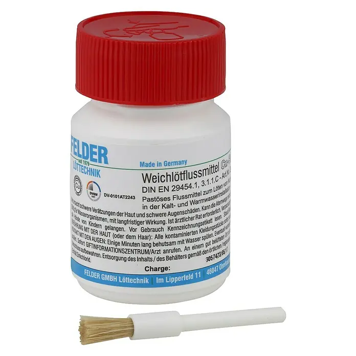 Lötfett - 80 ml - Vorderansicht