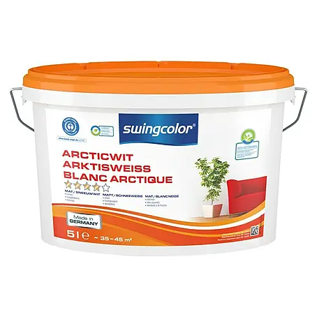 swingcolor  Muurverf Sneeuwwit