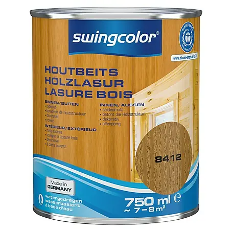 swingcolor  Houtbeits Teak