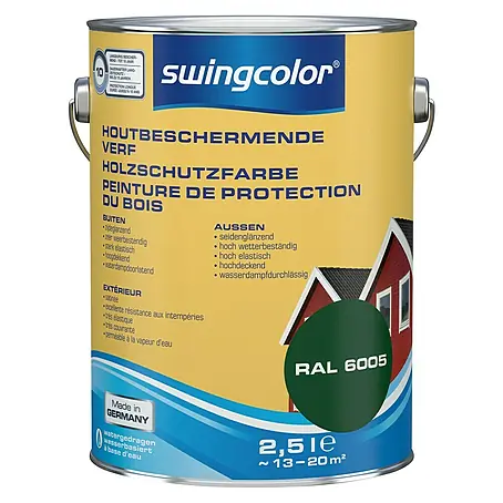 swingcolor  Houtbeschermende verf Mosgroen