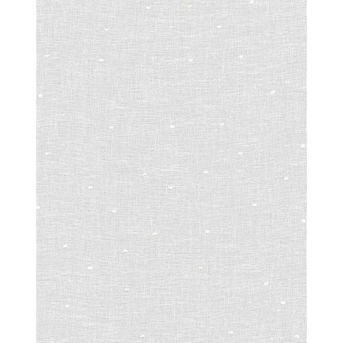 Visillo para ventana Sky - An x Al: 140 x 250 cm, 100% poliéster, Blanco/Plateado - Primer plano