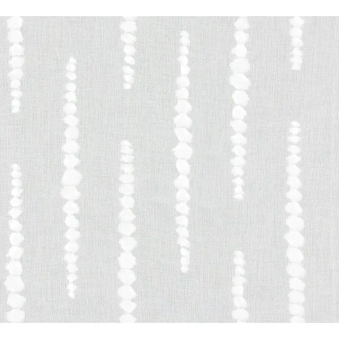 Visillo para ventana Grace Fil Coupe - An x Al: 140 x 250 cm, 100% poliéster, Blanco - Primer plano