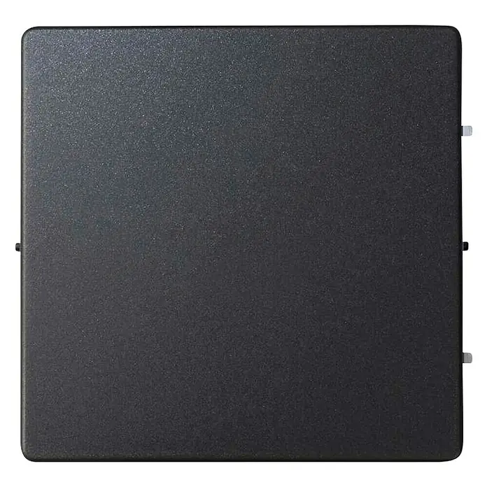 Simon 82 Mecanismo de conmutador Concept simple - Gris, Mate, Plástico, IP20 - Vista frontal