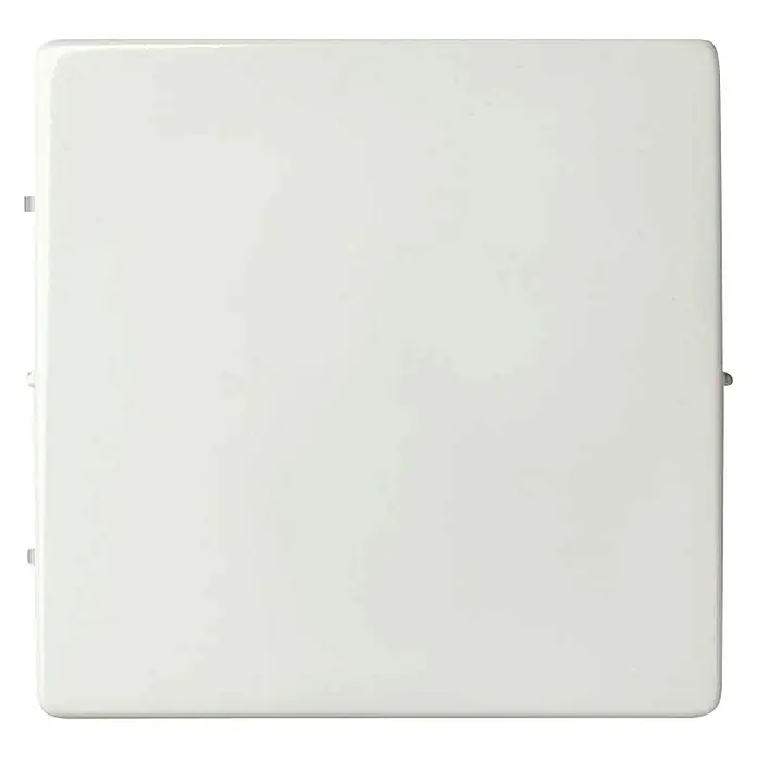 Simon 82 Mecanismo de conmutador Concept simple - Blanco, Mate, Plástico, IP20 - Vista frontal