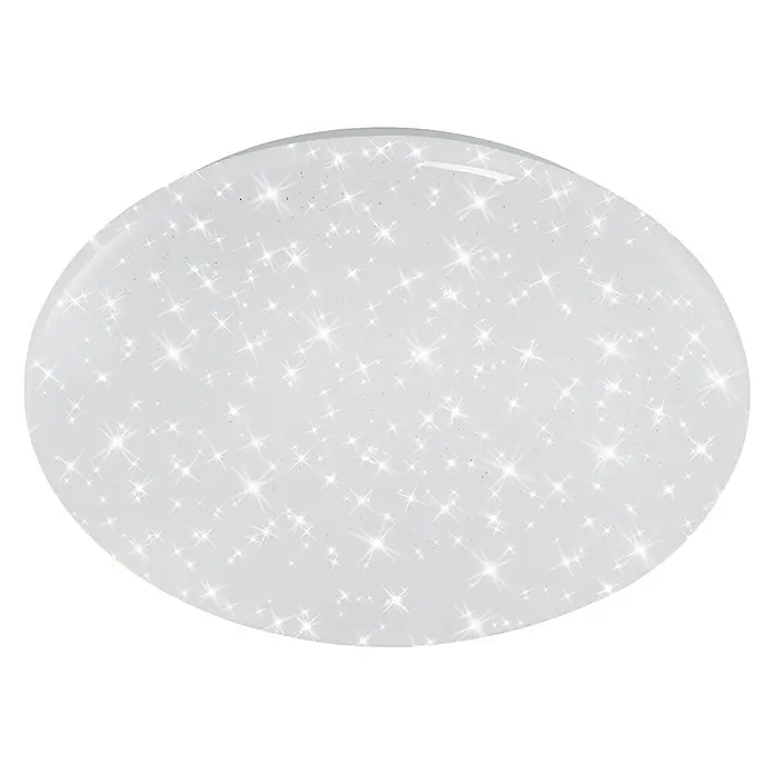 Brilo Plafón LED redondo Sterrey - 12 W, Ø x Al: 278 mm x 6,5 cm, Blanco, Blanco neutro - Vista ascendente