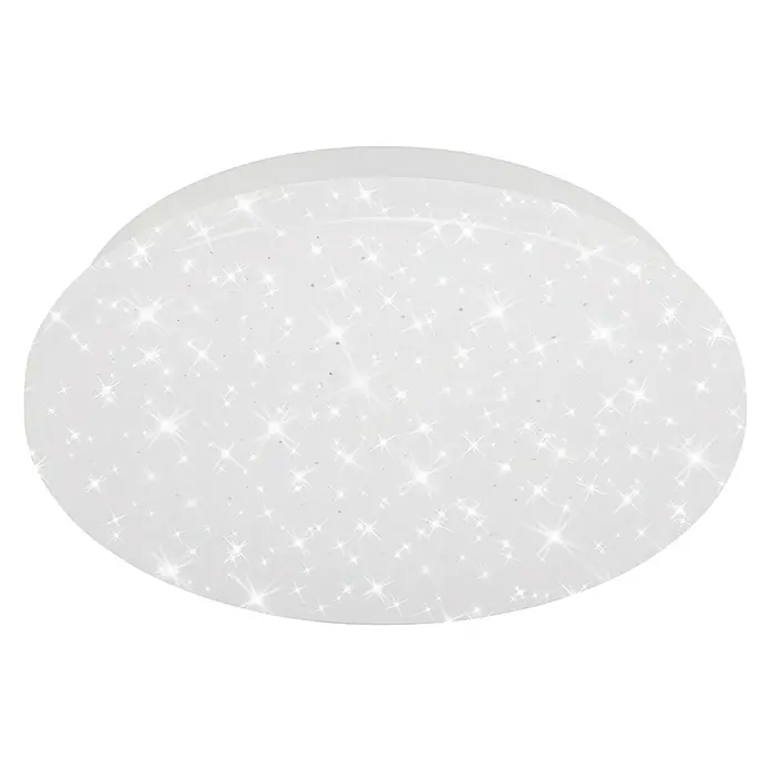 Brilo Plafón LED redondo Sterrey - 8 W, Ø x Al: 220 mm x 5,5 cm, Blanco, Blanco neutro - Vista ascendente
