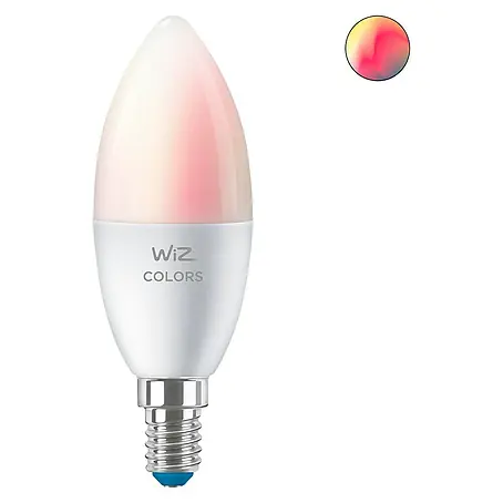 WiZ  Bombilla LED inteligente Vela C37