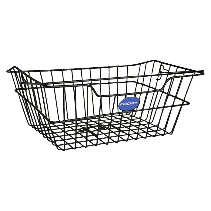 Fischer Fahrradkorb - Geeignet für: Gepäckträger, Nutzlast: 25 kg, Grobmaschig - Vorderansicht