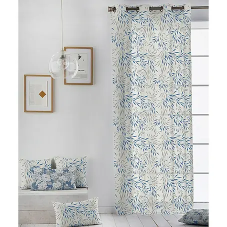 Visillo para ventana Hojitas