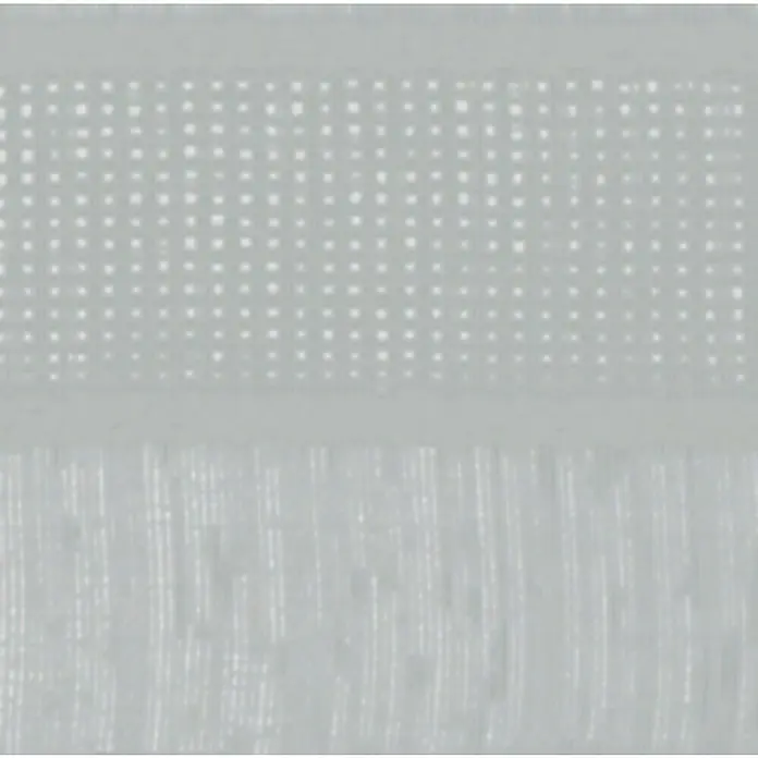 Visillo para ventana Honorine - 140 x 250 cm, 100% poliéster, Gris - Primer plano