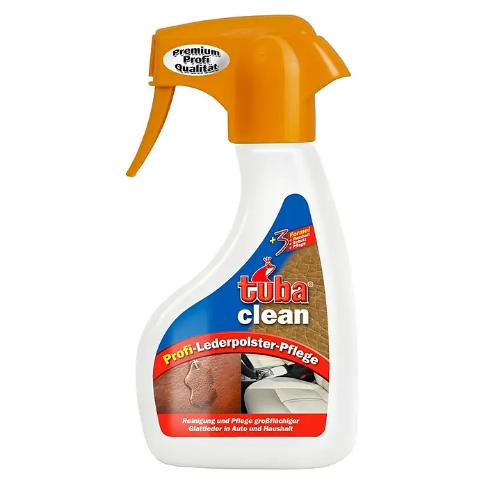 Tuba Clean Profi-Lederpolster-Pflege - 250 ml, Sprühflasche - Vorderansicht