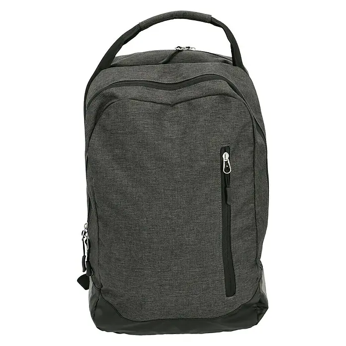 Gepäckträgertasche 2in1 - Volumen: 25 l, Schwarz - Vorderansicht
