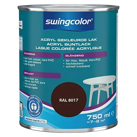 swingcolor  Acryllak RAL 8017 Chocoladebruin