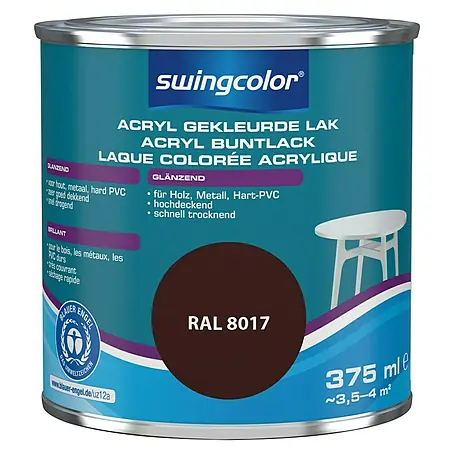 swingcolor  Acryllak RAL 8017 Chocoladebruin