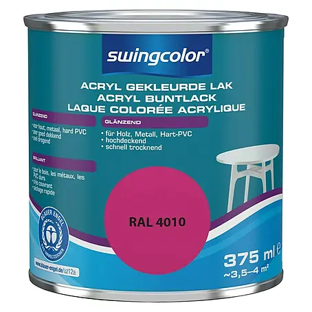 swingcolor  Acryllak RAL 4010 Telemagenta