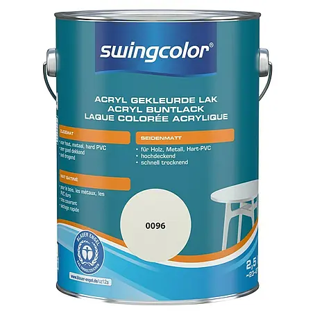 swingcolor  Acryllak 0096 Antiek wit