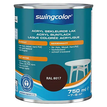 swingcolor  Acryllak RAL 8017 Chocoladebruin