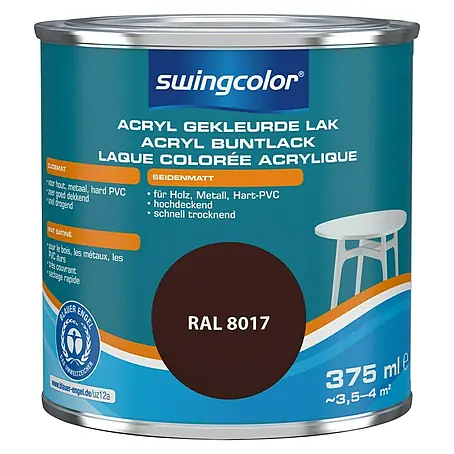swingcolor  Acryllak RAL 8017 Chocoladebruin