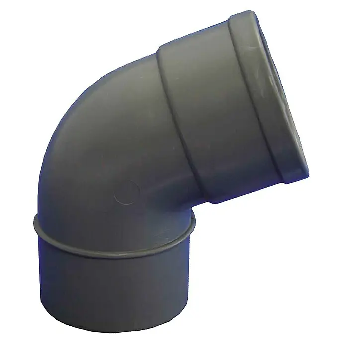 Tecnoagua Codo PVC M-H - 40 mm, 67 ° - Vista de perfil derecho