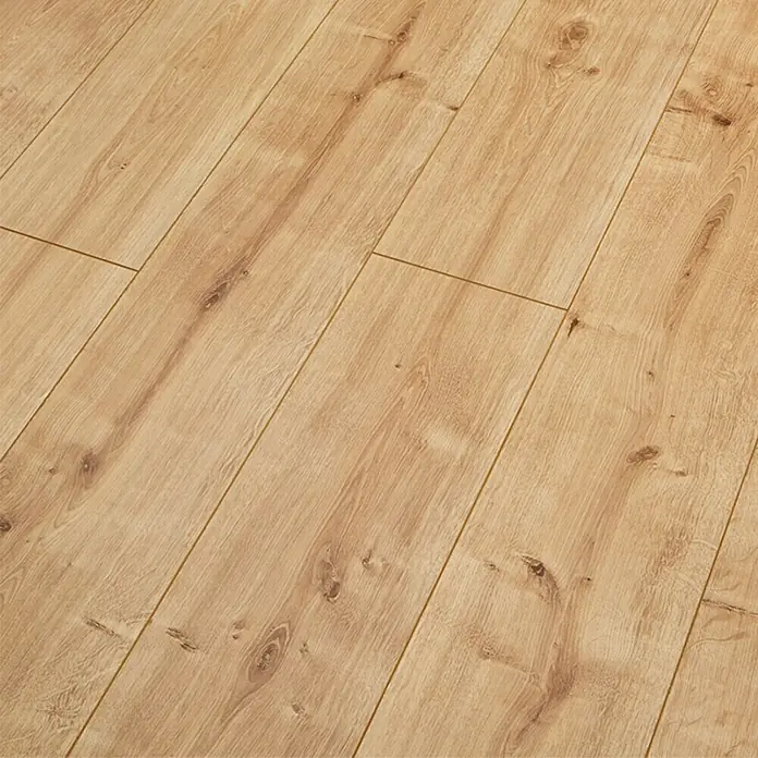 LOGOCLIC Vinto Laminat Eiche Milford - 1.285 x 192 x 8 mm, Landhausdiele - Detailaufnahme