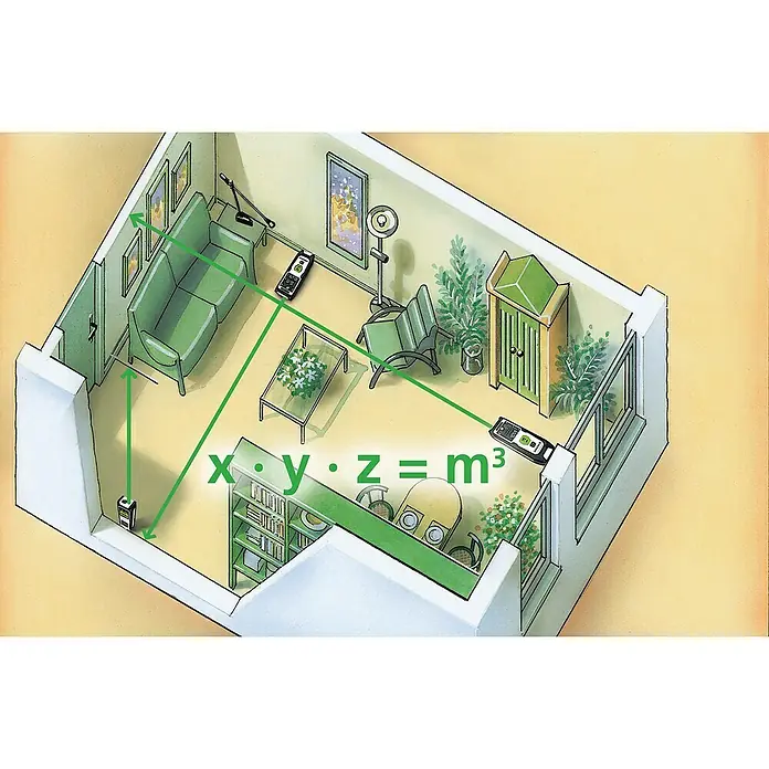 Laserliner Laserentfernungsmesser LaserRange-Master Gi4 - Messbereich: 0,3 - 40 m - Anwendungsbeispiel