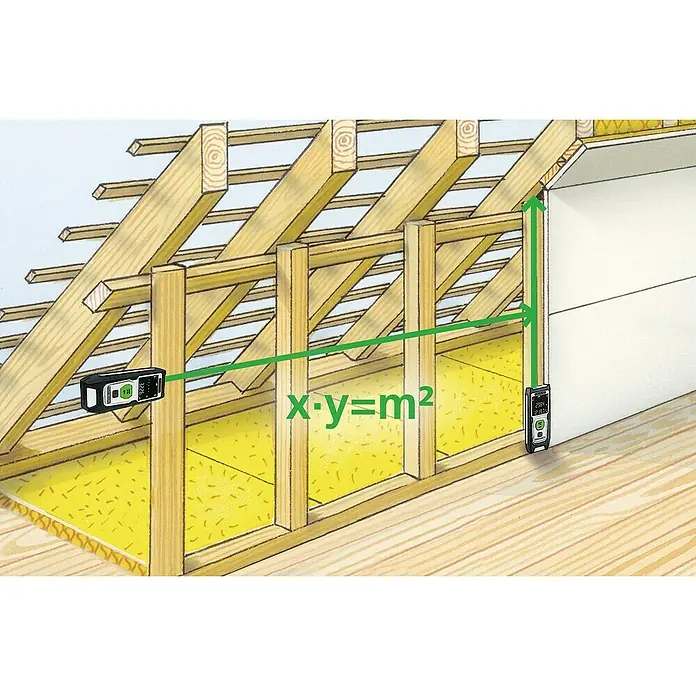 Laserliner Laserentfernungsmesser LaserRange-Master Gi4 - Messbereich: 0,3 - 40 m - Anwendungsbeispiel