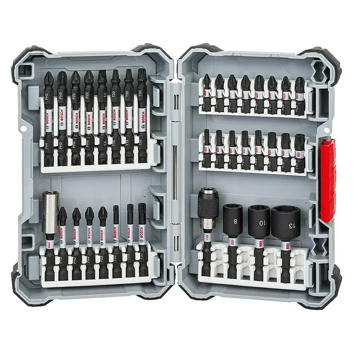 Bosch Professional Pick and Click Bit-Set - 36 -tlg. - Ansicht von oben