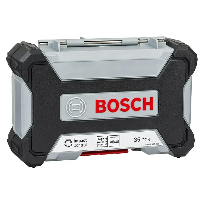 Bosch Professional Pick and Click Bohrer- & Bit-Set - 35 -tlg. - Vorderansicht