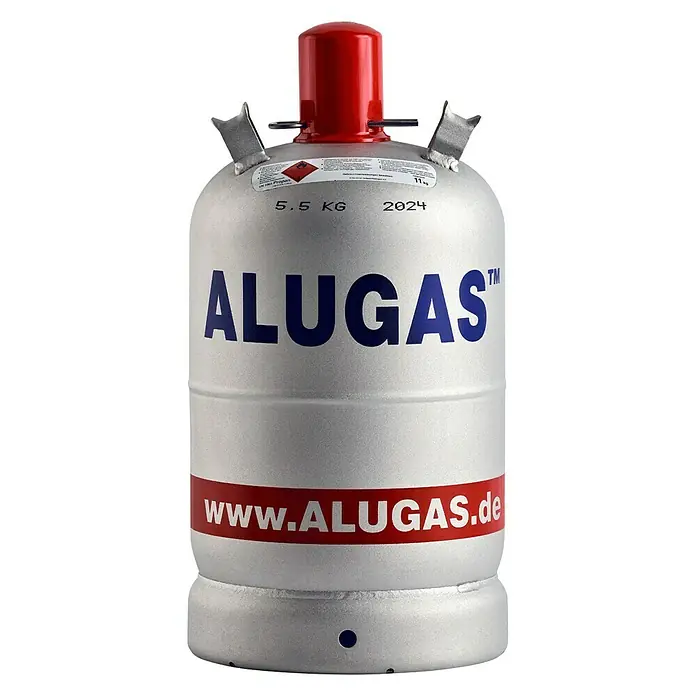 Tyczka Energy Propangas-Flasche Alugas ohne Füllung* - Fassungsvermögen: 11 kg - Vorderansicht