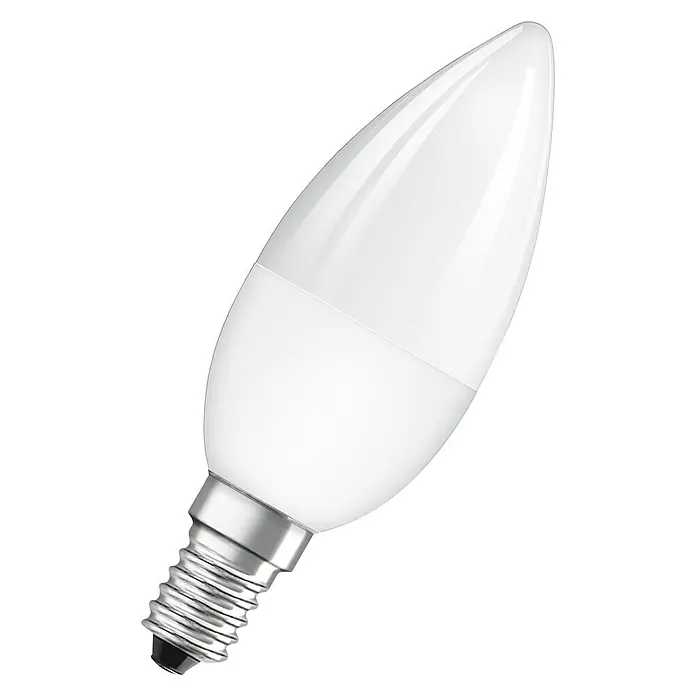 Osram Star LED-Leuchtmittel CLB25 - E14, 4,5 W, B35, 250 lm, RGBW - Diagonale Ansicht