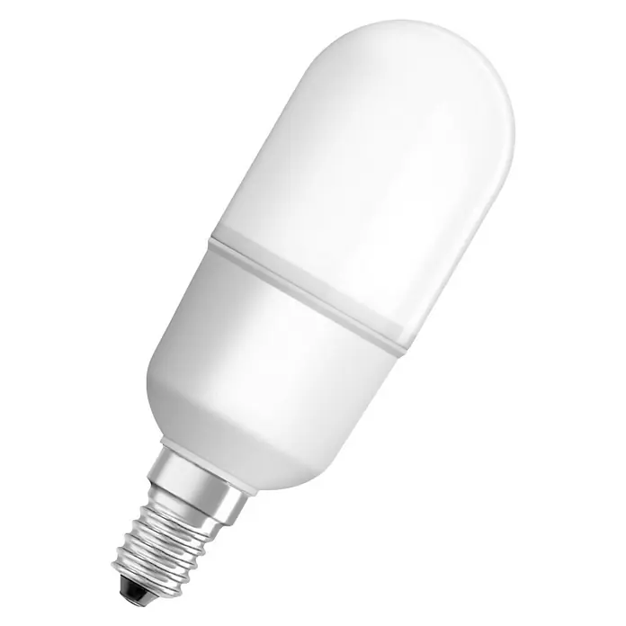 Osram Star LED-Leuchtmittel Stick - E14, 10 W, 1.050 lm, Kaltweiß - Diagonale Ansicht