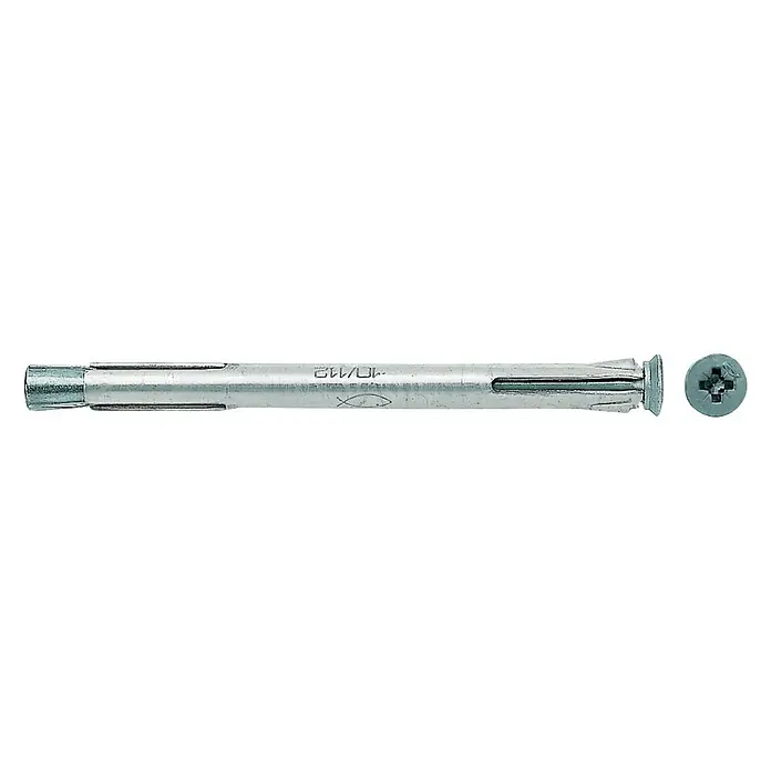 Fischer Metallrahmendübel F 10 M 152 - Durchmesser Bohrloch: 10 mm, Länge Dübel: 152 mm, 1 Stk., 122 mm - Rechte Seitenansicht