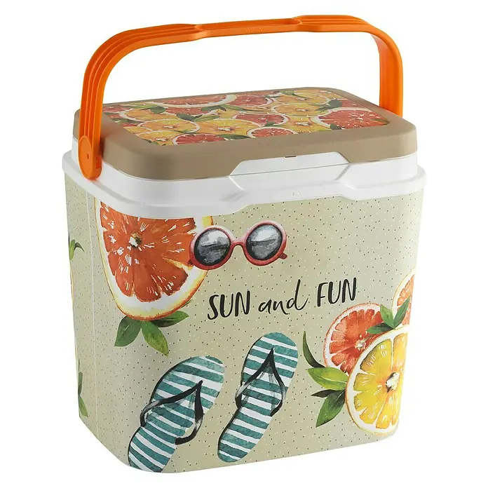 Nevera de camping Sun and Fun - 86 x 29 x 51 cm - Vista angular