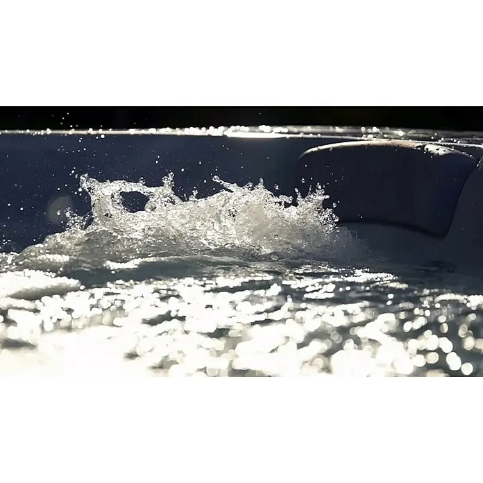 Camargue Außen-Whirlpool Havana 2 - 200 x 200 x 87 cm, Fassungsvermögen: 1.100 l, Geeignet für: 6 Personen - Detailaufnahme