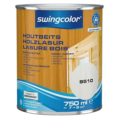 swingcolor  Houtbeits Kalkwit