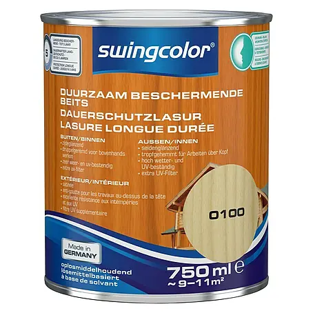 swingcolor  Houtbeits Duurzaam Beschermend Kleurloos