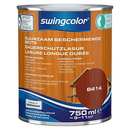 swingcolor  Houtbeits Duurzaam Beschermend Mahonie