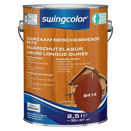 swingcolor  Houtbeits Duurzaam Beschermend Mahonie
