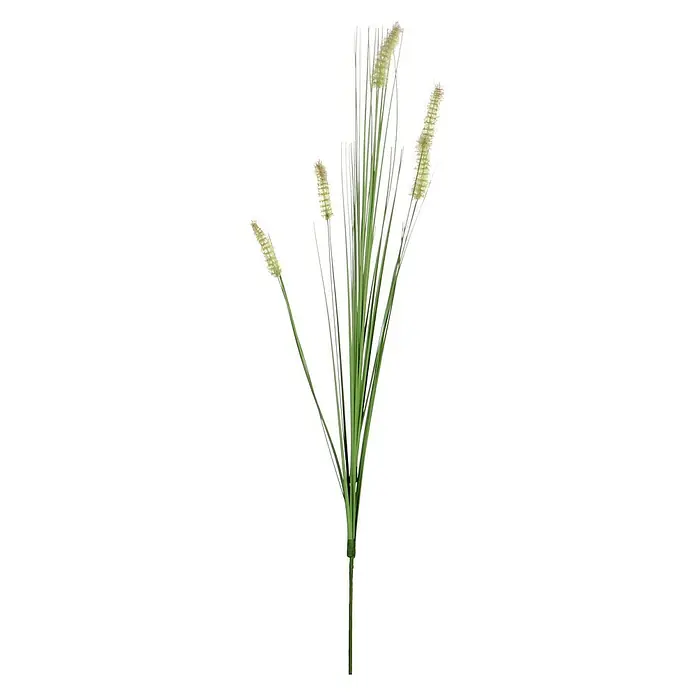Kunstpflanze Dogtail Gras - Höhe: 84 cm, Grün, Kunststoff - Vorderansicht