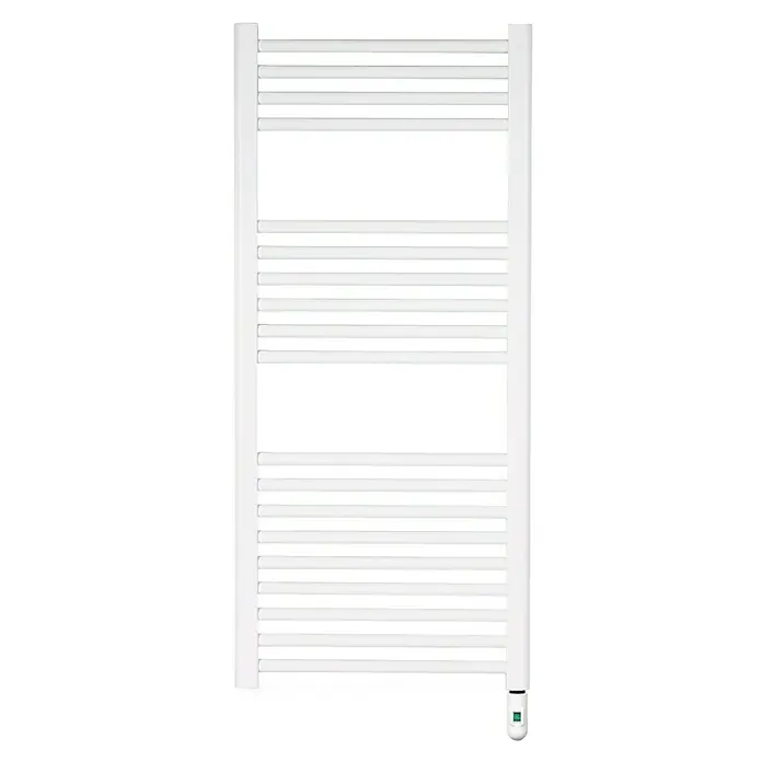 Rointe Radiador toallero eléctrico Elba Pro - 50 x 112 cm, 500 W, Blanco - Vista frontal