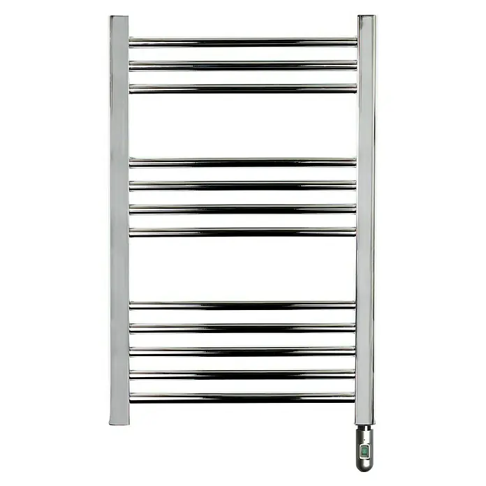 Rointe Radiador toallero eléctrico Elba Pro - 50 x 77 cm, 300 W, Cromo - Vista frontal
