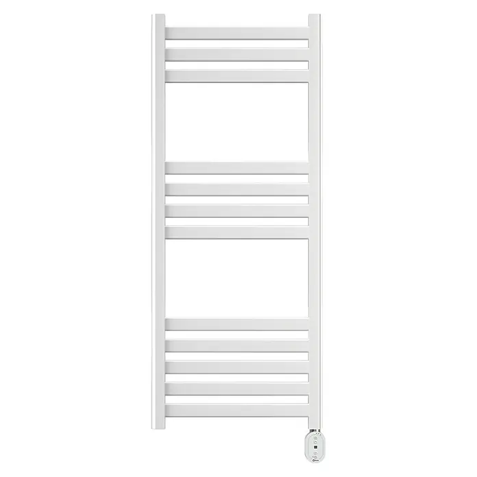 Rointe Radiador toallero eléctrico Lyon Oval - An x Al: 50 x 120 cm, 500 W, Blanco - Vista frontal