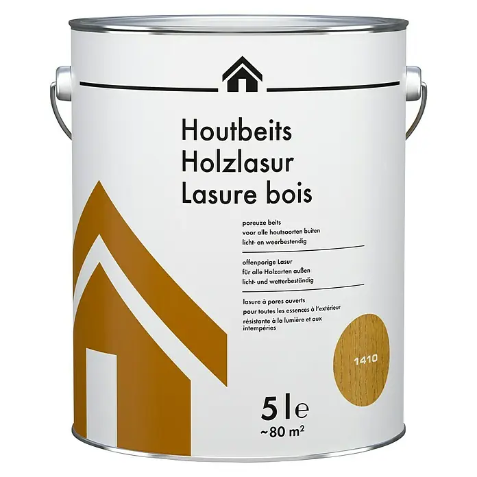 swingcolor Houtbeits Eiken - Eiken, 5 l - Vooraanzicht