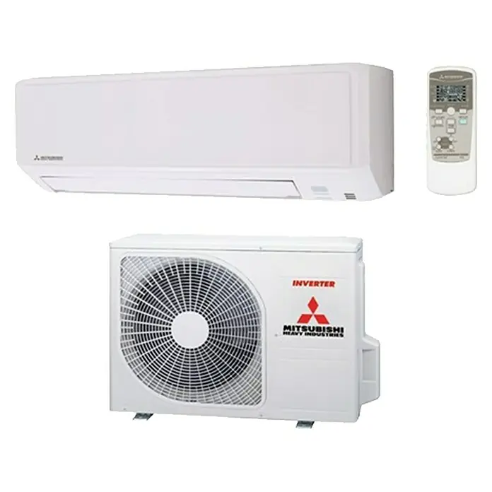 Mitsubishi Aire acondicionado Inverter DXK-Z6-W 09 - 8.530 BTU/h, 9.554 BTU/h, Espacios hasta 20 m² - Vista frontal