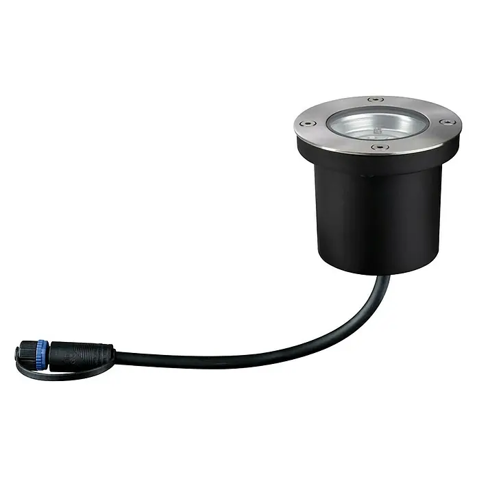 Paulmann Plug & Shine LED-Gartenspot - 3,6 W, Warmweiß, IP65, Rund - Vorderansicht